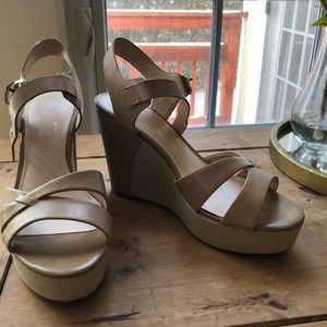Tan wedges